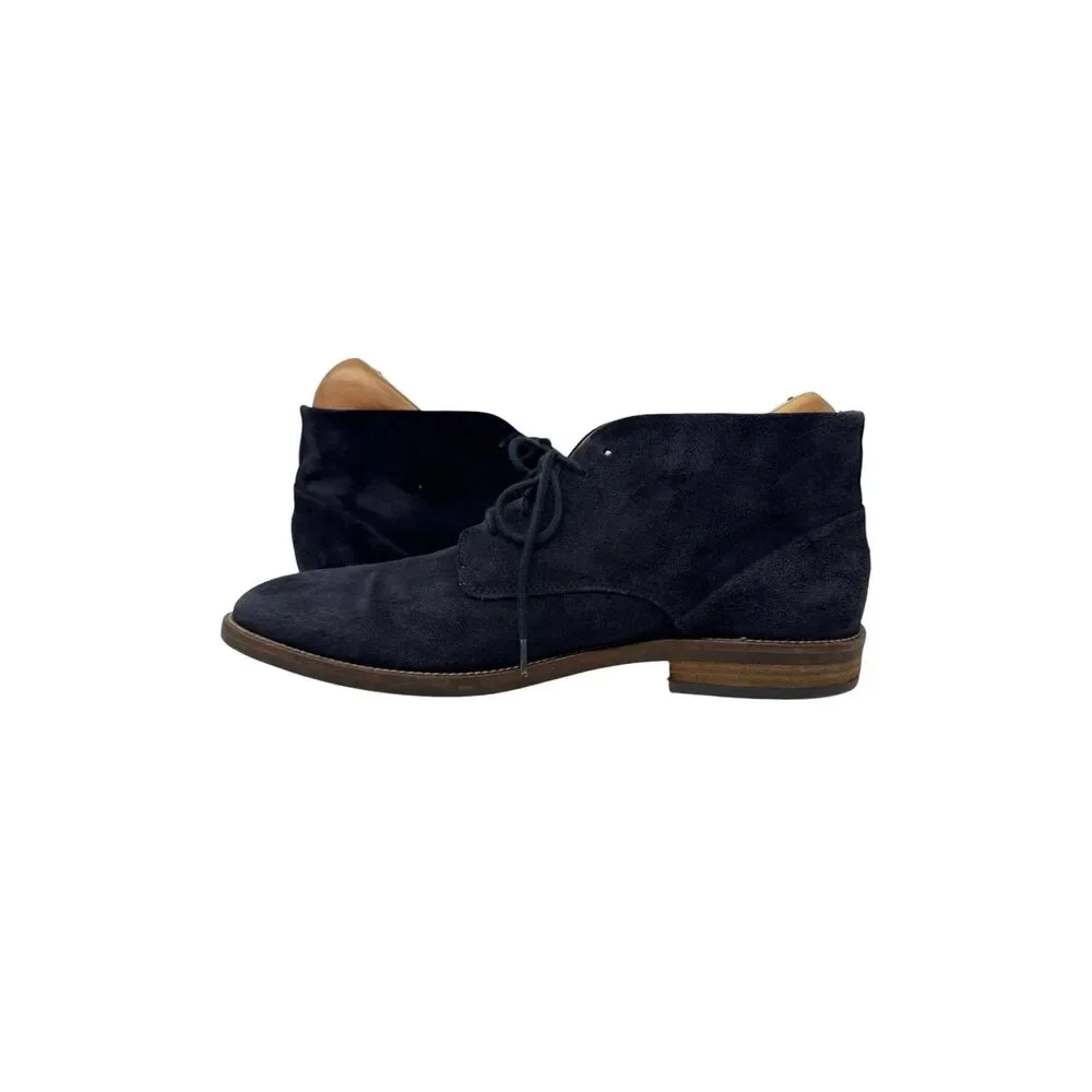 Tommy Hilfiger Mens booties Size 10 Chukka Boot Blue Suede